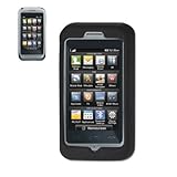 IMAGE OF New Fashionable Perfect Fit Soft Silicon Gel Protector Skin Cover (Faceplate/Snap On) Rubber Cell Phone Case with Screen Protector for LG Arena GT950 AT&T - BLACK