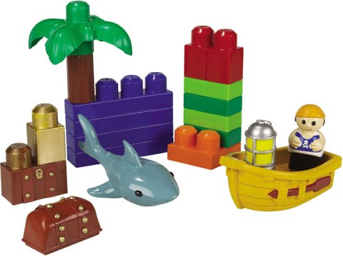 Childrens Toyshop  Toys : Mega Bloks Block Buddies - My Treasure Hunt