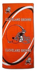 Cleveland Browns Fiber Reactive Pool/Beach/Bath Towel (Team Color)