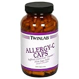 Twinlab Allergy-C Caps, 200 Capsules (Pack of 2)