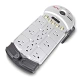 Apc Premium A/v Surge Protector with TEL2/SPLITTER, 1 Set Coax and 1 Set Coax Sp
