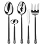 Gourmet Settings Avalon 5 pc Stainless Steel Hostess set