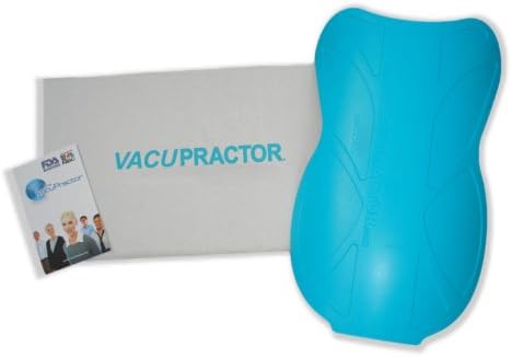 VacuPractor - Back Pain Relief Device. A Patented, Natural and Safe Orthopedic Alternative to Spinal Decompression and Traction Machines That Relieves Lower Back Pain in the Lumbar Region You Can Use At Home