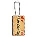 Air Mail Postcard Love for Salt Lake City Wood Wooden Rectangle Key Chain