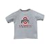 Search : Ohio State Buckeyes Ash Infant Biggest Lil' Buckeye Fan T-shirt