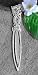 Long Celtic Knotted Beast Knot Sterling Silver Bookmark