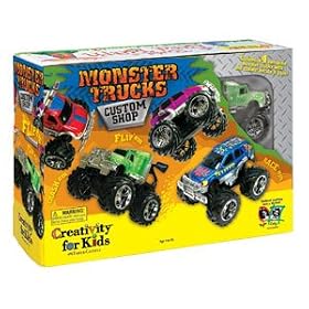 Creativity for Kids Monster Trucks Custom Shop