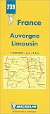 Search : Auvergne-Limousin (Michelin Maps)