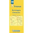 Michelin Auvergne Limousin, France Map No. 239 (Michelin Maps and Atlases) by Michelin Travel Publications and Pneu Michelin