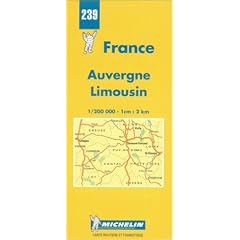 Auvergne-Limousin (Michelin Maps)