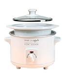 Hinari SC150 Lifestyle 1.5 Pint Slow Cooker 2 Heat Settings And Auto White