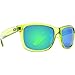 Dot Dash Poseur Vintage Sports Sunglasses - Lime Translucent/Green Chrome