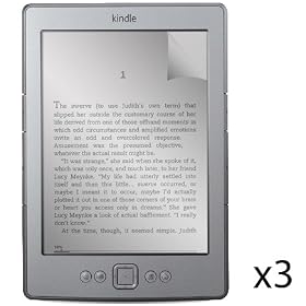 7dayshop ScreenGuard / Screen Protector for The NEW Kindle 4, Wi-Fi, 6" E Ink Display / Kindle Touch - Matte (Anti-Glare) - (x 3 Shields)