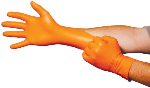 High Five N484200 Nitrile Exam Gloves Size Extra Large 200 Count Blaze