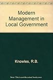 Modern management in local government