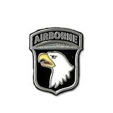 American Bald Eagle 101st Airborne Logo Pewter Belt Buckle