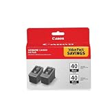 Canon PG-40 Black Twin Pack (0615B013) ~ Canon