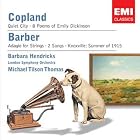 Barbara Hendricks sings Copland, Barber by London Symphonic Orchestra