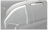 Putco 480102 Element Chrome Window Visor - Set of 4