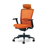 kokuyo FOSTER ETHOS(�t�H�X�^�[�G�g�X)�`�F�A�[ �����r�w�b�h���X�g�t���^�C�v ���I�t �}���_�����I�����W(�����o�[�T�|�[�g�t��) W650�~D615�~H1085-1175mm