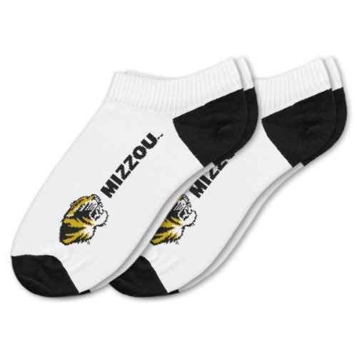 NCAA Womens No-Show Two Pack Socks
