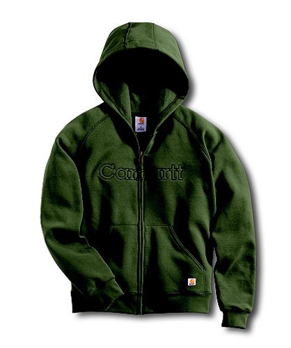 Buy Womens CARHARTT Zip-Front Raglan Sleeves Hooded Sweatshirt (ALL COLORS) (Sizes XSM - 2XL) FAL-WIN
