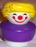Fisher Price Little People Vintage Circus Clown Replacement Figure Doll Toy