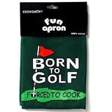 Cooksmart Born To Golf Novelty Apron