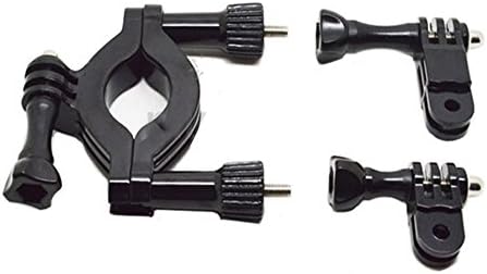 CoeTop Handlebar Seatpost Rack Mount The Accessory For Gopro Roll Bar Mount compatible with GoPro cameras + 3-Way Pivot Arm