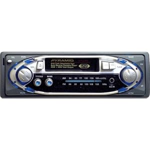 Pyramid - AM FM Cassette Player w Fully Detachable Face - 2702D by Pyramid