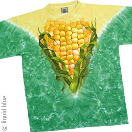 FOOD SERIES T-Shirt - Corn (Tie-Dye), 2XL