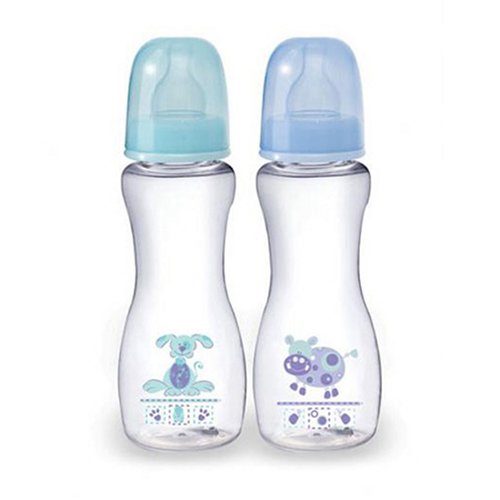 Childrens Toyshop   : Tommee Tippee Std Neck Twin Bottle 250ml