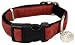 Kitchen & Housewares : Bark Avenue Collars - Small - 10 in. to 14 in. - Cranberry