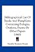 Bibliographical List Of Books And Pamphlets: Containing Eulogies, Orations, Poems Or Other Papers (1865)
