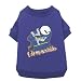 LARGE - BLUE - HALLOWEEN T-SHIRT - I DO MY OWN TRICKS