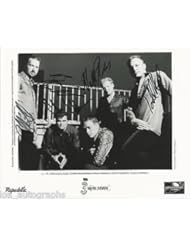 Entertainment Memorabilia: 3 Three Doors Down band SIGNED early "Better Life" era promo photo RARE #1B - Loa_Autographs