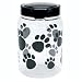64oz Black Paw Print Pet Treat Canister by Snapware«