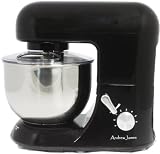 from Andrew James Andrew James 1000 WATT Electric Food Stand Mixer In Stunning Black With Splash Guard and 5.2 Litre Bowl + FREE Spatula + FREE 128 Page Food Mixer Cookbook