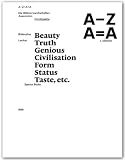 Produkt-Bild: A-Z / A=A (s. Identit&auml;t)