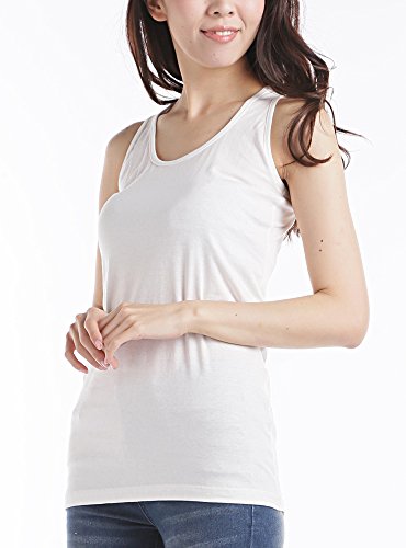 (ディーループ)D-LOOP 綿100% ロング タンクトップ ノースリーブ レディース 綿 無地 コットン フライス トップス Yバック 春 夏 118074