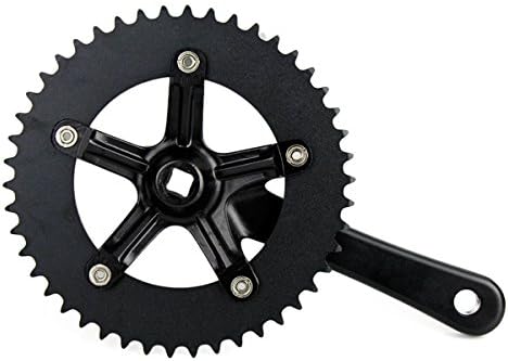 Elecs L2-311 JK single speed Track bike Fixed Gear Bicycle Crankset Cranks 46T 170mm