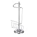 Toilet Paper Holder with Magazine Rack