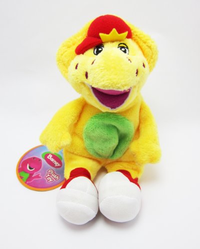 Barney BJ Yellow Dino Plush Soft Toy - Premium Collector's Edition (6.5 Inch)