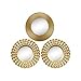 Kole Imports Sun Shaped Sunburst Wall Mirror Set (021916ol547), 10