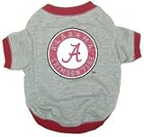 NCAA University of Alabama Pet T-Shirt, X-Small