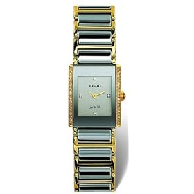 Rado Watches- Rado Two Tone with Diamonds WoMens Watch by Rado