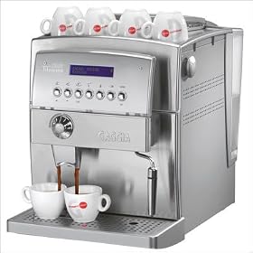 Gaggia 90505 Titanium Plus Super-Automatic Espresso Machine, Silver