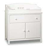 South Shore Furniture Cotton Candy Collection Changing Table, Pure White
