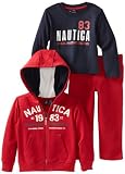 Nautica Sportswear Kids Boys 2-7 3 Piece Set With Hoody