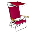 Deluxe 4 position High Seat Canopy Beach Chair